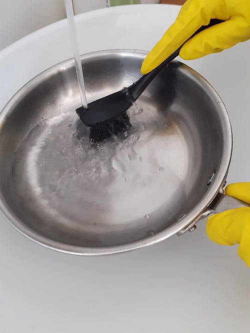 The nylon brush