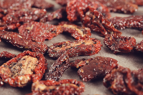 dried tomatoes, dehydrated