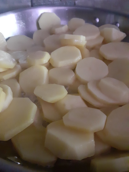 Add potatoes
