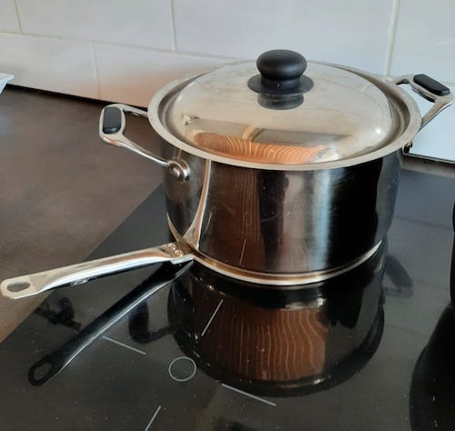 induction adapter for old pots and pans