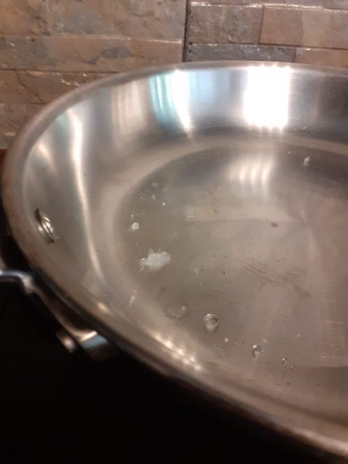 The water drop test