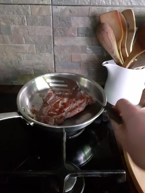 Turn your meat