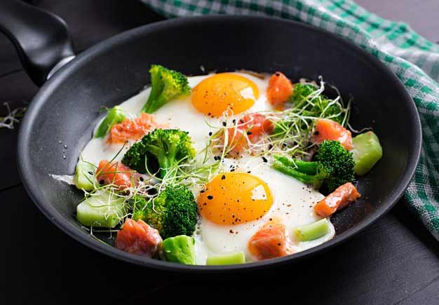 fried eggs