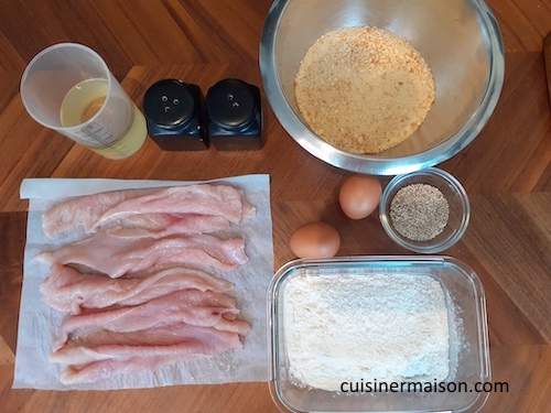 Nuggets ingredients recipe