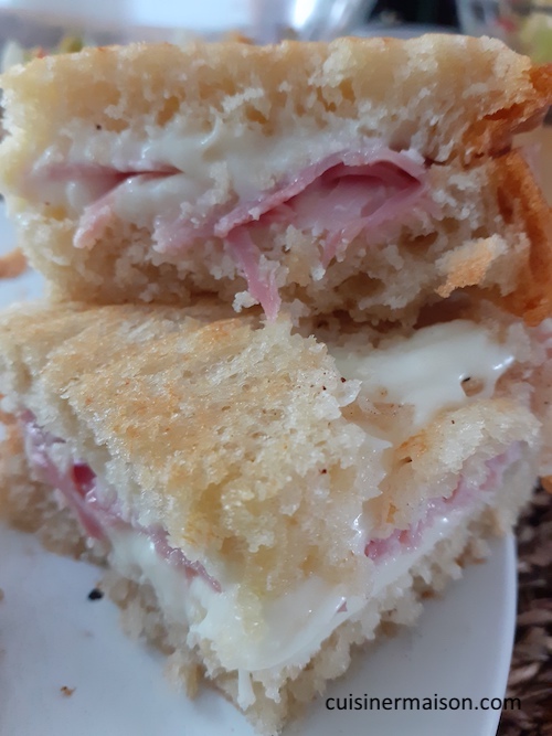 Home-made croque mister