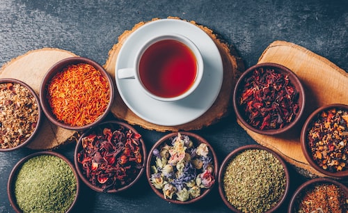flavored tea