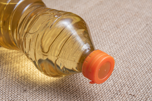 bottled cooking oil