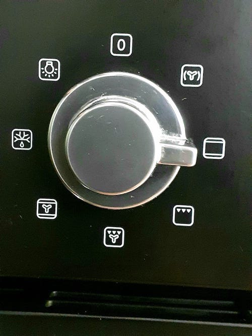 What cooking method in the oven with stainless steel?