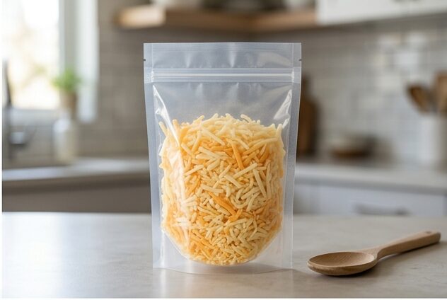 Grated cheese bag