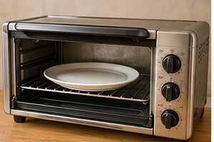 Can you put a platter in a toaster oven