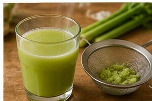How to make celerie-juice in a blender
