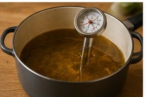 Can you use an immersion-fryer in a casserole or a frying pan