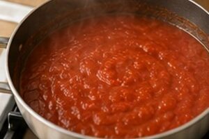 How to thicken a spaghetti sauce