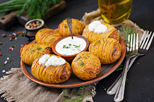 How do you cook potatoes in the oven in 20 minutes?